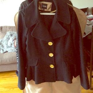 Black mini jacket